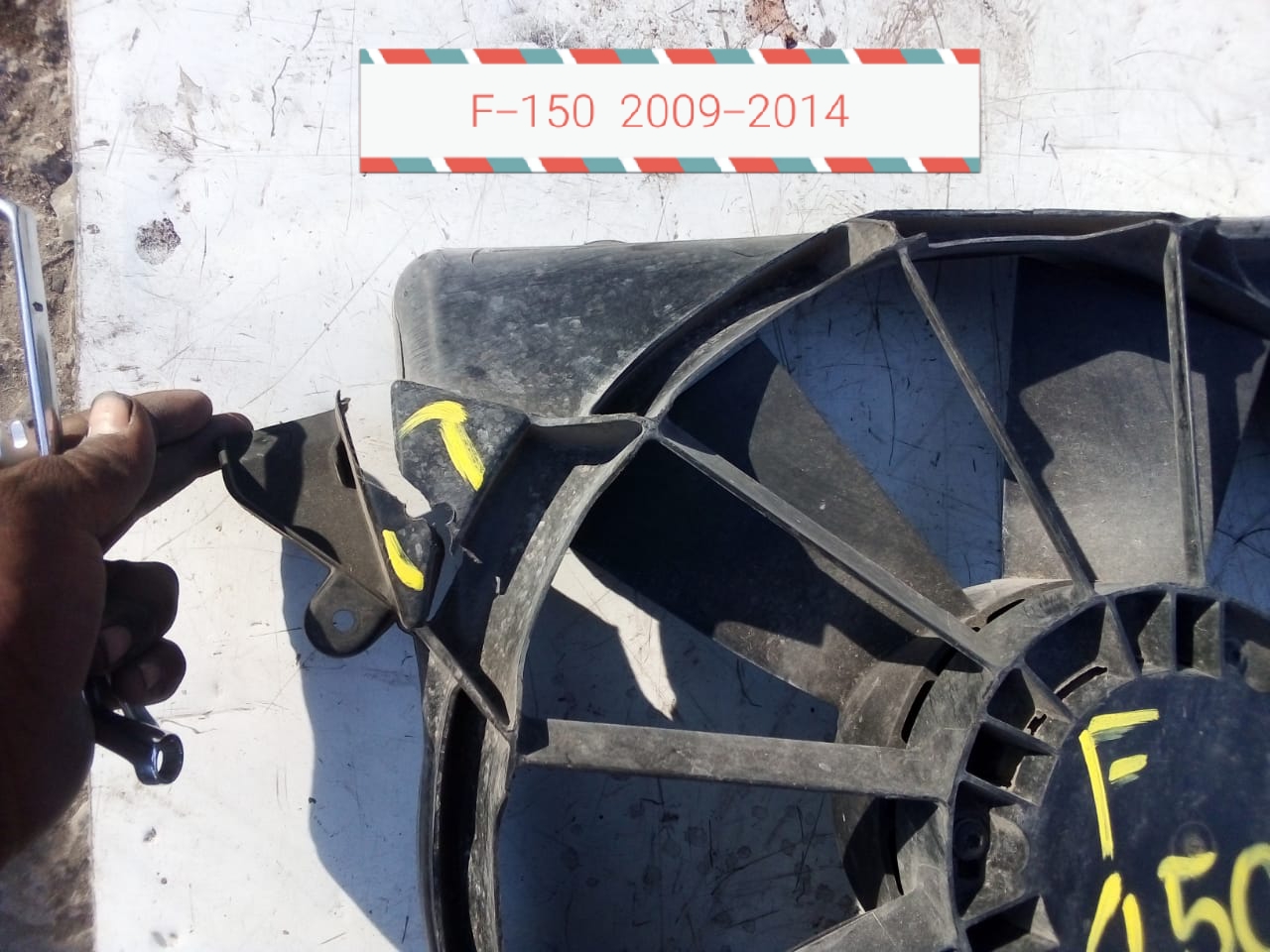 VENTILADORES FORD F-150 2009 AL 2014